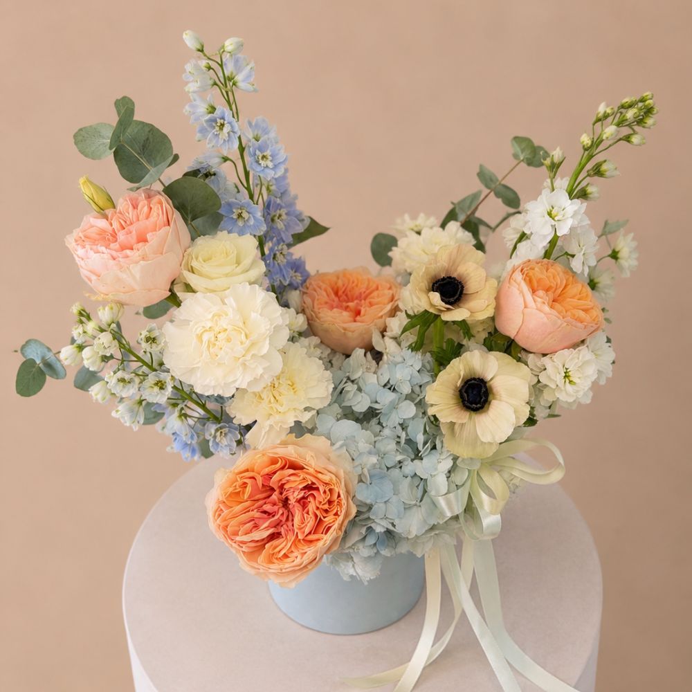 "Bluebell Whisper" Flower Vase