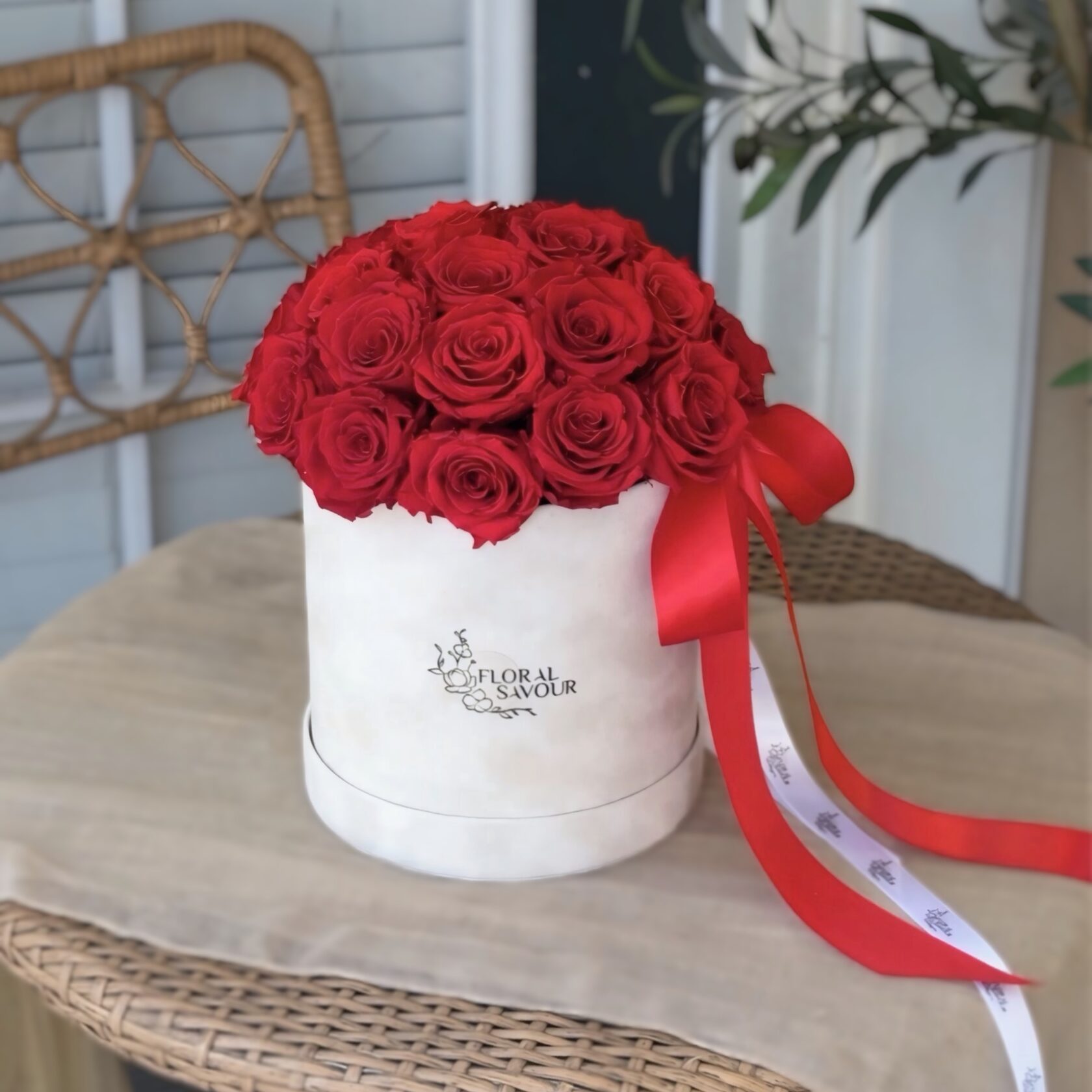 Everlasting Red Roses